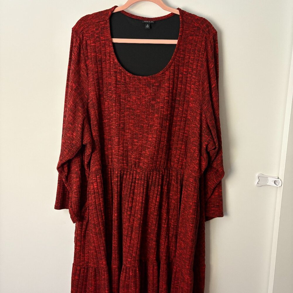 Torrid Long Sleeve Mini Sweater Dress